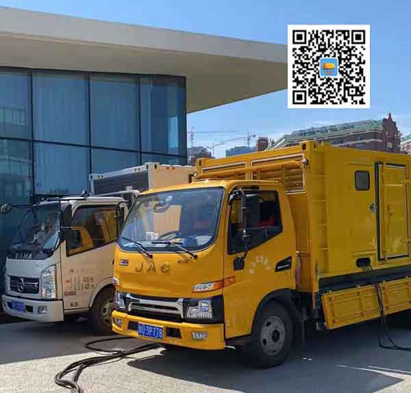 个旧出租发电车