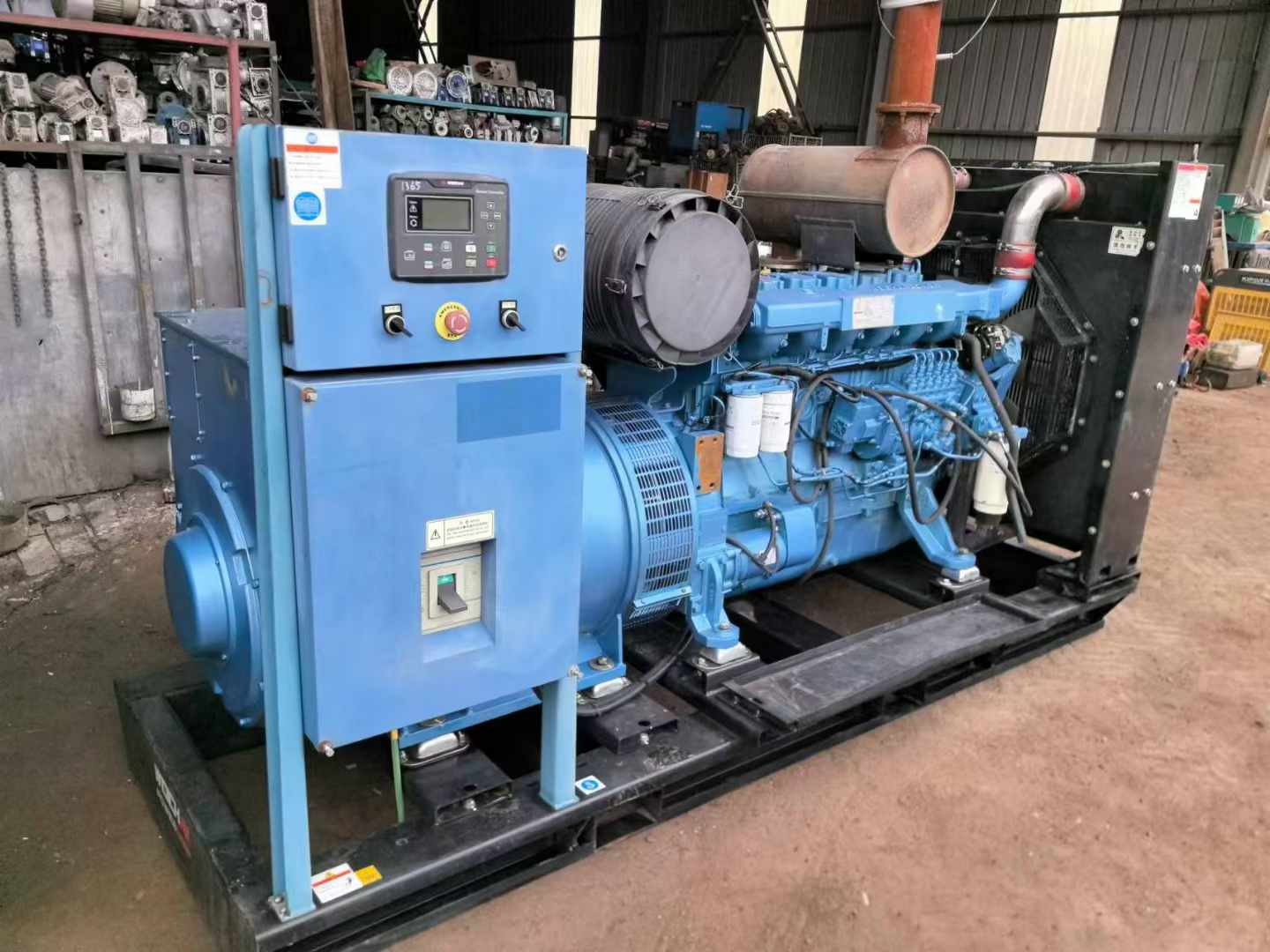 个旧500kW 柴油发电机组可带动设备功率的计算公式是什么？
